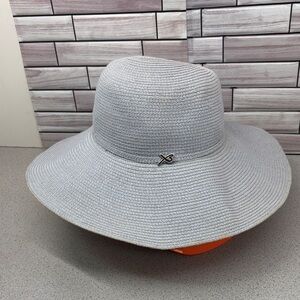 Betmar New York Women’s OS fits all straw Hat light blue